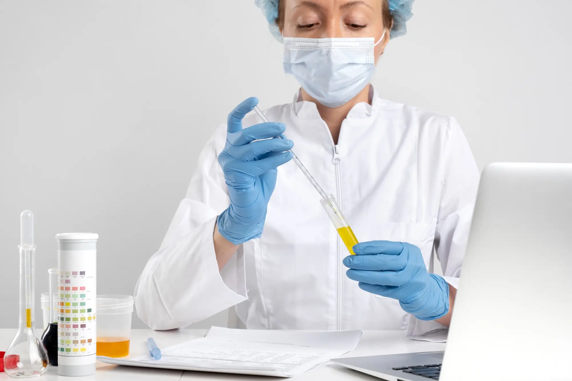 DHA Approved Urine Culture Test in Dubai At Home