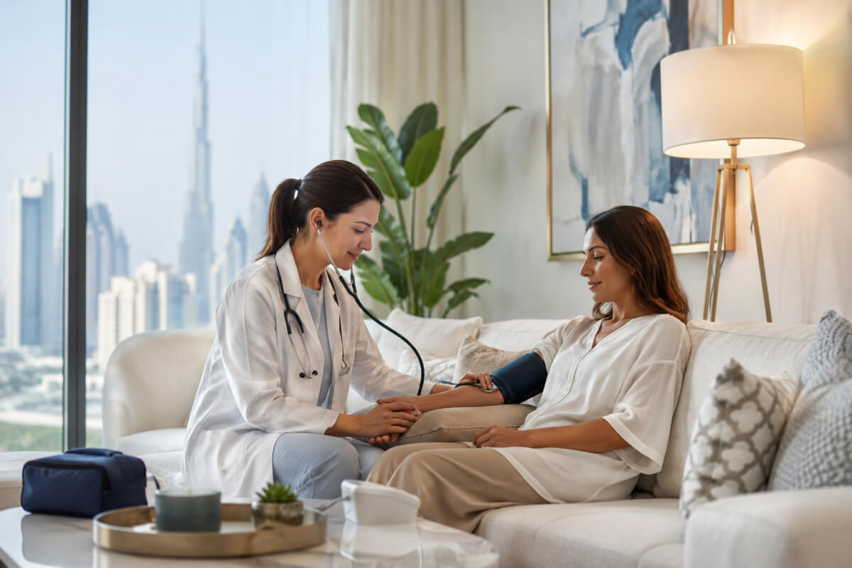 doctor at home dubai vs clinic visit: which option saves time, money & stress?