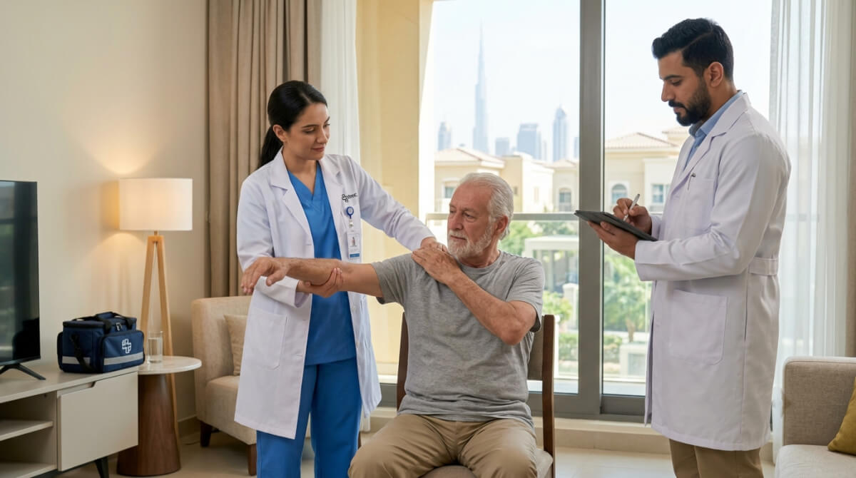how to choose the right physiotherapist at home in dubai